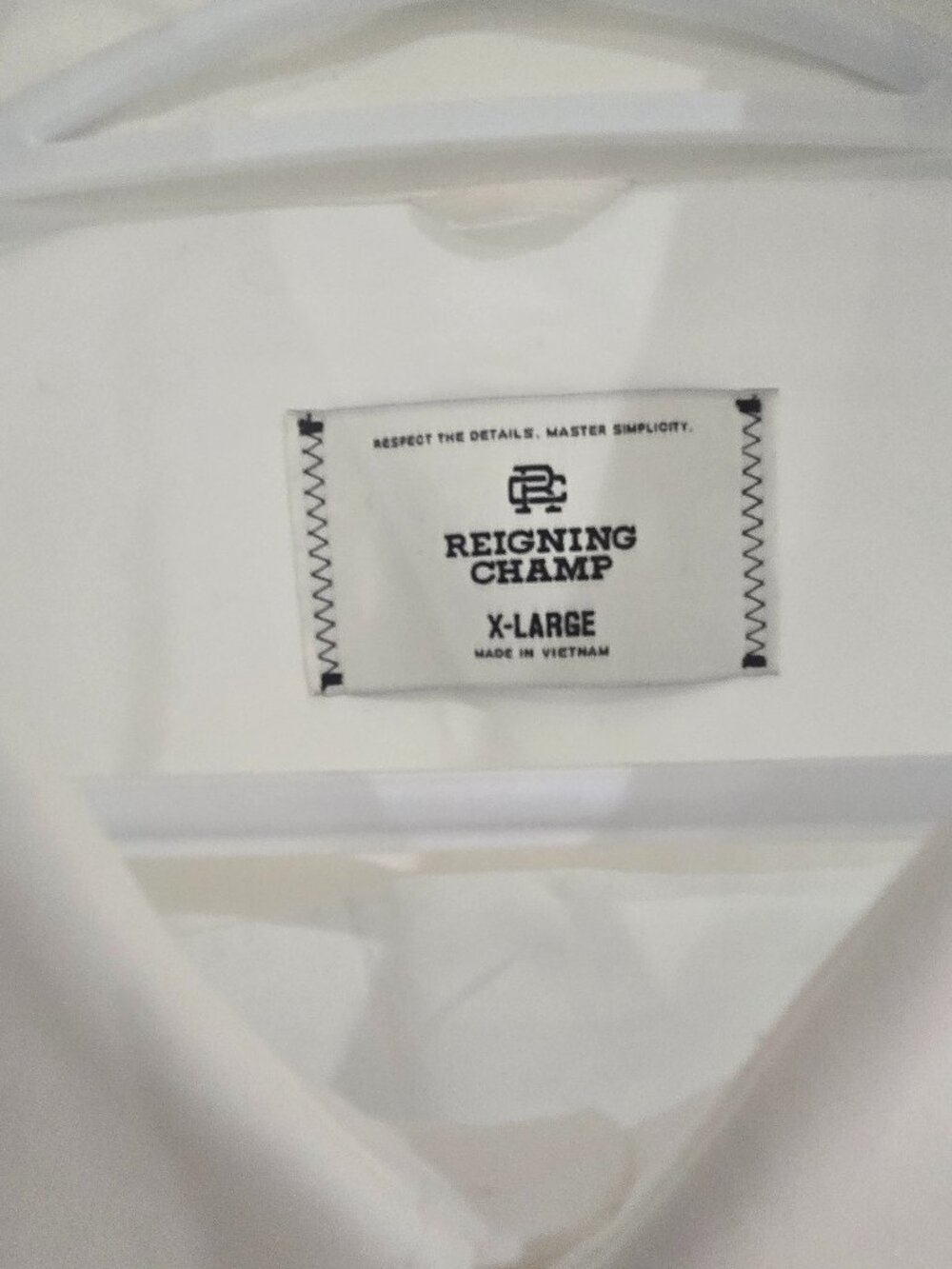 Reigning Champ button up shirt